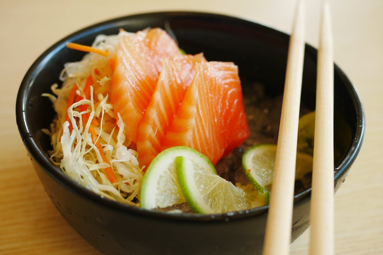 bowl of salmon benefits of omega-3